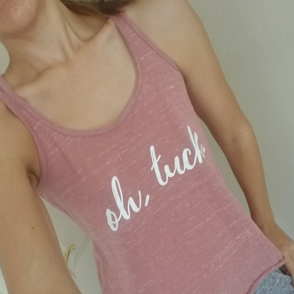 simplyWORKOUT Tops - Oh, Tuck XS Racerback Barre Tank